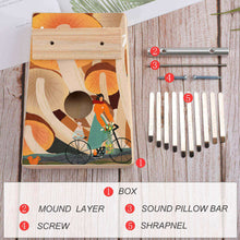 Charger l'image dans la galerie, Piano à pouce personnalisé avec prénom texte photo image logo