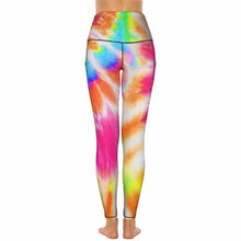 Charger l'image dans la galerie, Pantalons longs de yoga / Legging de sport pour femme CE003 personnalisé avec logo photo (impression complète d'une image)