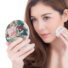 Charger l'image dans la galerie, Boîte à coussin d'air de forme ronde personnalisée avec texte motif logo image