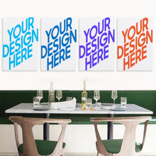 Charger l'image dans la galerie, Peinture suspendue Version verticale 2:3 GY0903489 Personnalisé (Quatre panneaux avec différentes conceptions d'image)