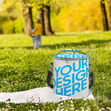 Charger l'image dans la galerie, Sac isotherme de camping A018 personnalisé avec prénom photo texte