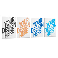 Charger l'image dans la galerie, Peinture suspendue Version verticale 2:3 GY0903489 Personnalisé (Quatre panneaux avec différentes conceptions d'image)