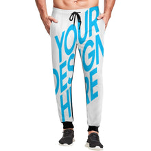 Charger l'image dans la galerie, Pantalon de survêtement homme en polyester personnalisé avec photo et motif (impression sur le devant)