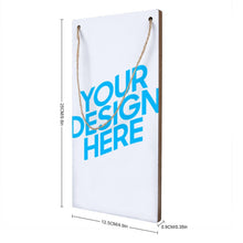 Charger l'image dans la galerie, Peinture personnalisée à suspendre en bois version verticale
