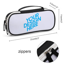 Charger l'image dans la galerie, Trousse de maquillage originale / trousse à crayons personnalisée avec photo logo motif texte