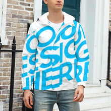 Charger l'image dans la galerie, Impression d’image unique veste courte avec deux poches confortable grande taille homme A679 personnalisé avec photo logo motif texte