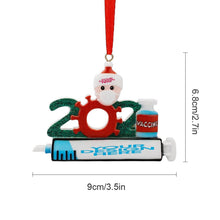 Charger l'image dans la galerie, Décoration/ornement de Noël de poupée avec seringue GY0902041 impression personnalisé avec image motif logo texte