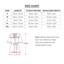 Charger l'image dans la galerie, Peignoir pyjama femme chemise de nuit JJ1210 personnalisé avec texte motif photo (conception multi-images)