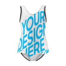 Charger l'image dans la galerie, Maillot de bain une pièce fille NT030 personnalisé avec photo image et prénom