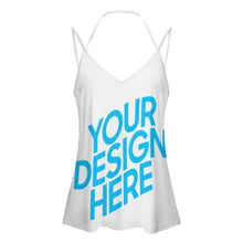 Charger l'image dans la galerie, Camisole sous-vêtement chic femme grande taille personnalisée avec photo logo motif texte (impression d’image unique)