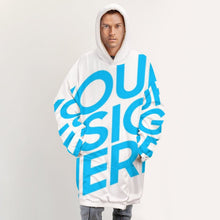 Charger l'image dans la galerie, Sweat à capuche couverture homme adulte B4122 personnalisé avec motif et texte (Image unique)
