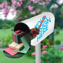 Charger l'image dans la galerie, Impression d’image unique stickers/Autocollants boîte aux lettres Originales décorées personnalisés avec photo logo motif texte