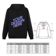Charger l'image dans la galerie, Sweat-shirt à capuche classique décontracté pour femme avec impression sur le devant sans poche personnalisé avec photo motif texte