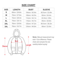 Charger l'image dans la galerie, Impression des multi-images sweat à capuche zippé original femme A537 personnalisé avec photo logo texte motif