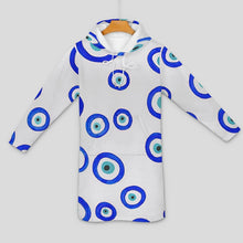 Charger l'image dans la galerie, Robes Sweat Longues avec poche pour femmes SDS003 personnalisé avec photo logo texte motif (impression des multi-images)