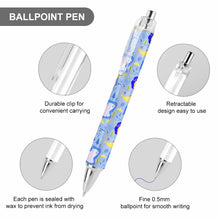 Charger l'image dans la galerie, Stylo a bille retractable 0.5 mm encre bleue BG1613028 personnalisé avec photo logo texte motif