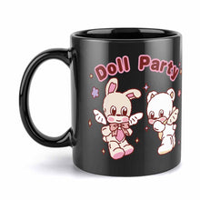 Charger l'image dans la galerie, Mug / Tasse a cafe noir en céramique personnalisé avec photo logo texte motif