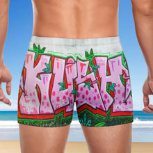 Charger l'image dans la galerie, Boxer de bain / Caleçon de bain / Slip de bain homme DN003 personnalisé avec photo texte logo motif (conception multi-images)