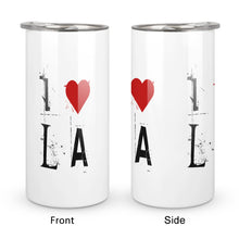 Charger l'image dans la galerie, Gourde en acier inoxydable / Tasse à eau avec bec push-pull personnalisé avec image et photo texte