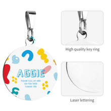 Charger l'image dans la galerie, Pet Tag / médaille pour chiens CW1501012 personnalisé avec photo logo texte motif