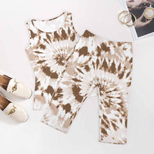 Charger l'image dans la galerie, Impression d’image unique Débardeur Short Costume / Ensemble moulant deux pièces pour femme PTZ Personnalisé avec image et photo