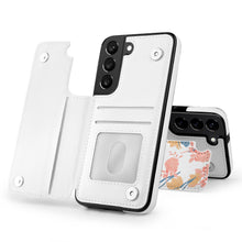 Charger l'image dans la galerie, Coque de téléphone à rabat en cuir TPU pour Samsung Galaxy S22 Impression complète personnalisé avec photo logo texte motif