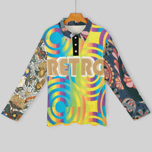 Charger l'image dans la galerie, Polo manche longue sweat shirt homme SDS008 personnalisé avec photo logo texte motif (impression des multi-images)