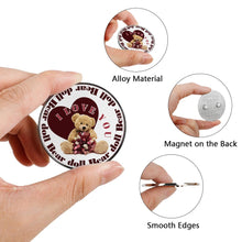 Charger l'image dans la galerie, Aimants à frigo / Magnets frigo décoratifs dessin animé personnalisé avec photo logo texte motif