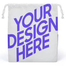 Charger l'image dans la galerie, Sac de rangement en toile avec cordon de serrage personnalisé avec photo texte (Impression recto-verso)