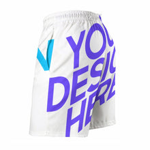 Charger l'image dans la galerie, Short de plage maillot de bain long pour homme personnalisé avec photo texte