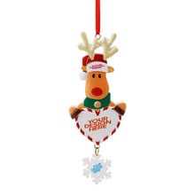 Charger l'image dans la galerie, Décoration de Noël en forme de wapiti GY0902040 impression personnalisé avec motif photo logo texte