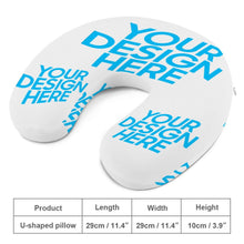 Charger l'image dans la galerie, Oreiller personnalisé en forme de U