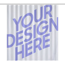 Charger l'image dans la galerie, Rideau de douche original personnalisé avec photo texte motif logo