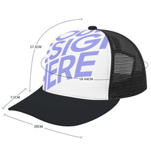 Charger l'image dans la galerie, Casquette de baseball en filet Adulte FS0809063 impression personnalisée avec image logo motif texte