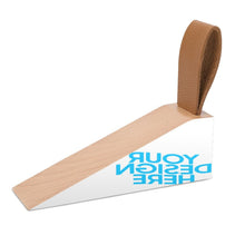 Charger l'image dans la galerie, Butée de porte en bois JJ0529019 impression personnalisé avec photo motif texte logo