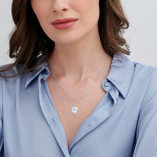 Charger l'image dans la galerie, Collier casse-tête pour femme homme longueur réglable en argent sterling 925 personnalisé avec lettre