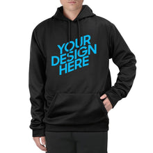 Charger l'image dans la galerie, Sweat à capuche décontracté classique unisexe femmes hommes personnalisé avec photos motif texte logo (imprimé sur le devant)