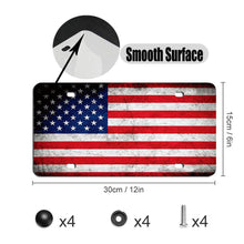 Charger l'image dans la galerie, Plaque d'immatriculation de voiture en aluminium 15x30cm Personnalisé avec photo et logo