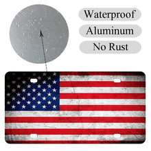 Charger l'image dans la galerie, Plaque d'immatriculation de voiture en aluminium 15x30cm Personnalisé avec photo et logo