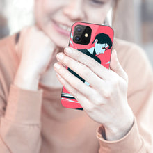 Charger l'image dans la galerie, Coque de protection de téléphone en verre trempé Apple Iphone série 12 impression personnalisé avec photo logo motif texte