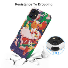 Charger l'image dans la galerie, Coque/étui de téléphone en cuir de fibre Apple série Iphone 7-11 impression personnalisé avec logo motif photo texte