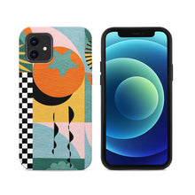 Charger l'image dans la galerie, Coque de téléphone en bois iPhone 12/ 12Pro impression personnalisée avec image logo motif texte