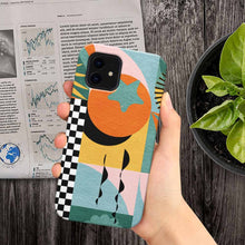 Charger l'image dans la galerie, Coque de téléphone en bois iPhone 12/ 12Pro impression personnalisée avec image logo motif texte