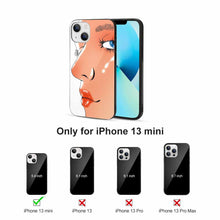 Charger l'image dans la galerie, Coque de téléphone en verre trempé Apple iPhone 13 series impression personnalisé avec logo photo motif texte