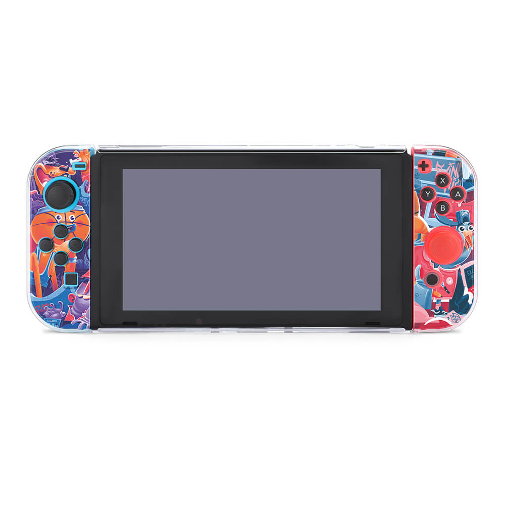 Coque / Étui de protection pour Console de jeux Nintendo Switch  personnalisé avec photo image logo motif texte pas cher en solde France –