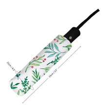 Charger l'image dans la galerie, Parapluie de poche parapluie manuel / automatique avec 3 segments à l'extérieur d'impression design personnalisé avec logos photos