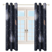 Charger l'image dans la galerie, Rideau perforé en tissu (deux pièces sont identiques) personnalisé avec photo logo texte motif