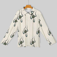 Charger l'image dans la galerie, Polo manche longue sweat shirt homme SDS008 personnalisé avec photo logo texte motif (impression d'image unique)