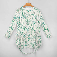 Charger l'image dans la galerie, Robe ample à manches longues avec poches femme AKQ personnalisé avec photos motif et texte (impression d'image unique)