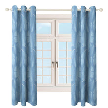 Charger l'image dans la galerie, Rideau perforé design en ligne (deux pièces symétriques) personnalisé avec photo image logo motif texte